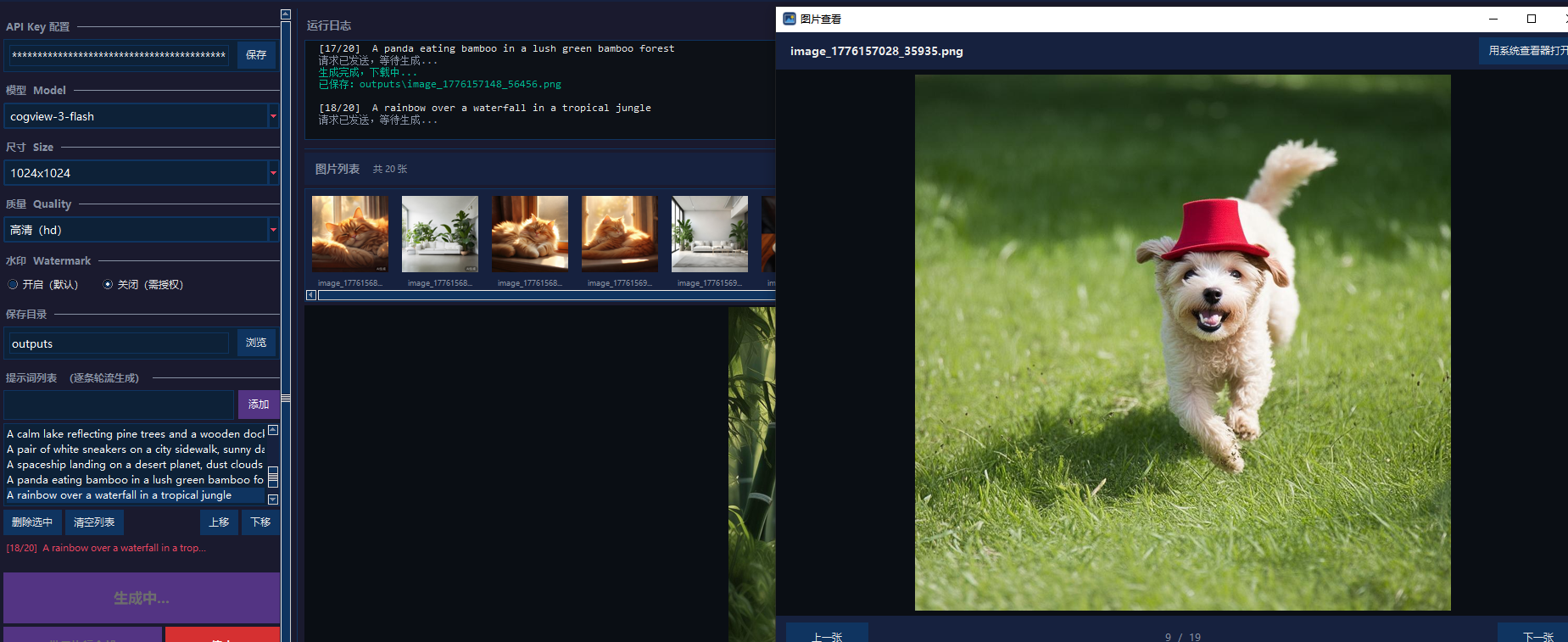 智谱免费图片生成工具